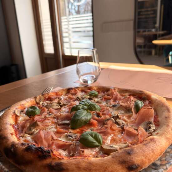 PIZZA PROSC COTTO E FUNGHI