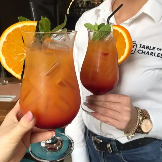 Tables of Charles restaurant